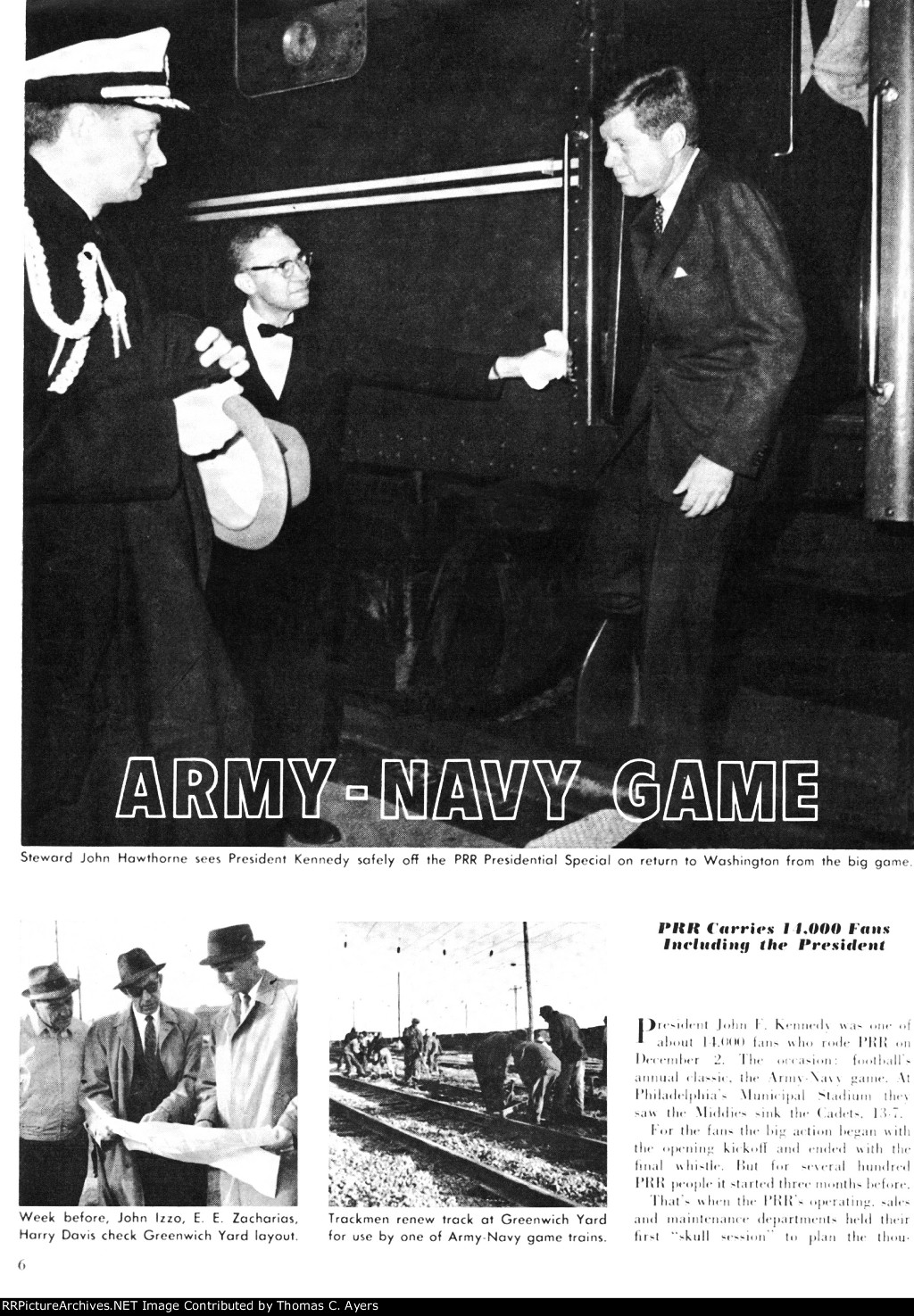 "Army-Navy Game," Page 6, 1962